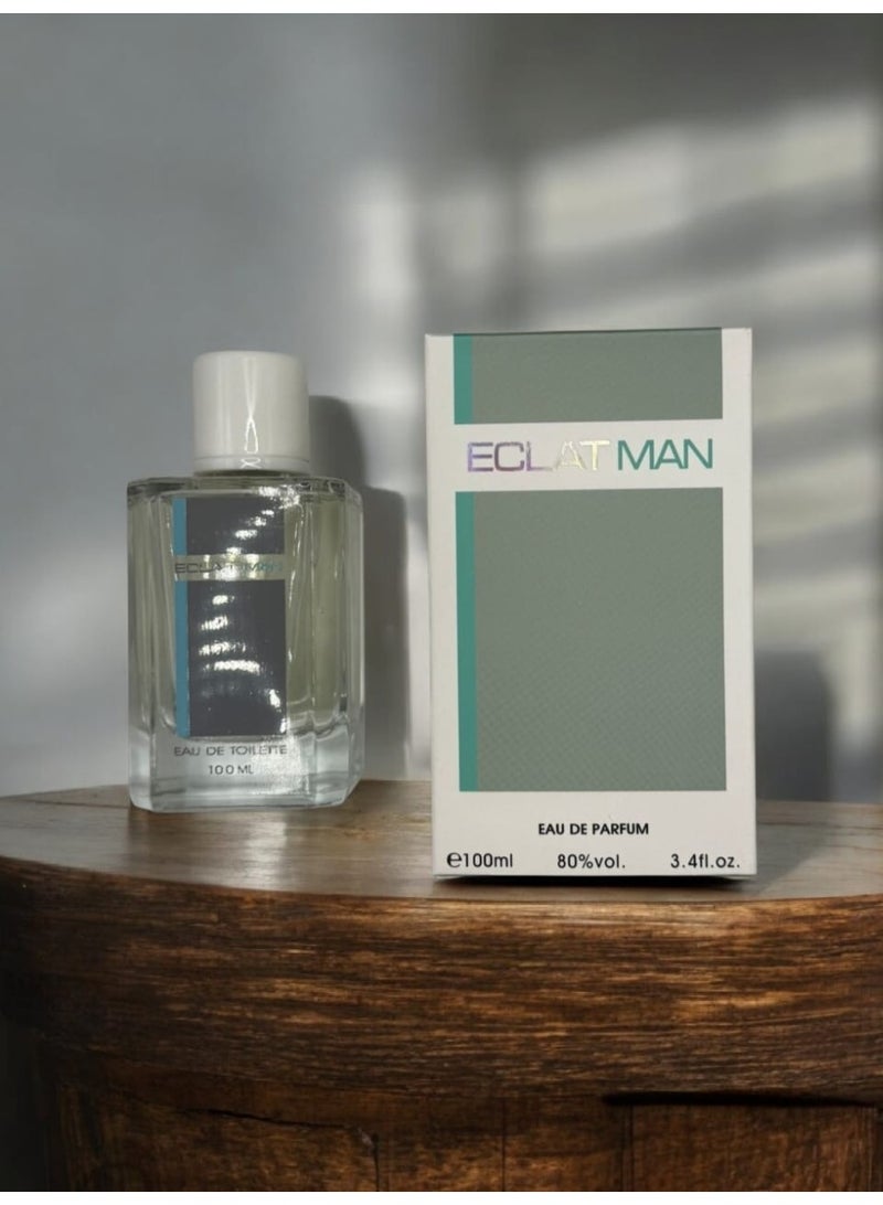 ECLAT MAN Eau De Toilette for Men – Long Lasting Masculine Fragrance – 100ml - Image 4